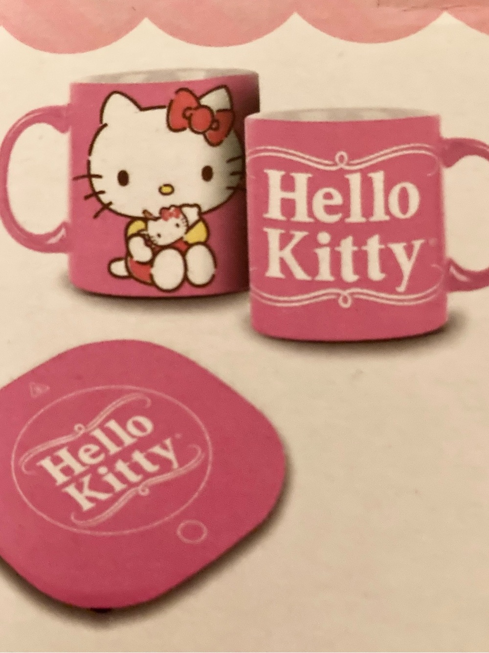 Hello Kitty Mug and Mug Warmer